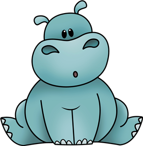 Sitting Hippo