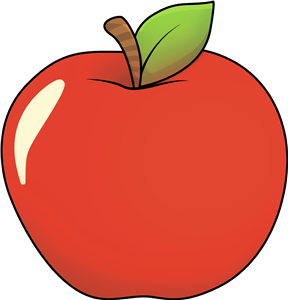 Shiny Red Apple