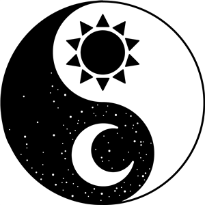 Sun & Moon Yin & Yang