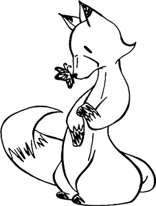 Fox & Butterfly