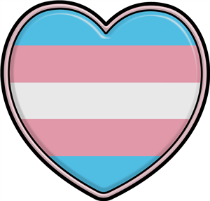 Transgender Pride Heart