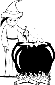Witch & Cauldron