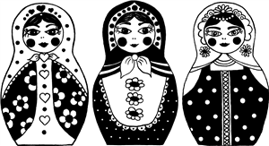 Russian Matryowka Dolls