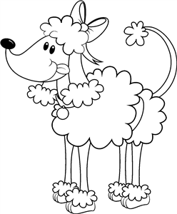 Happy Poodle