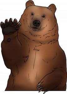 Waving Bear