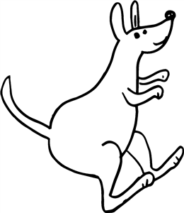 Hopping Kangaroo