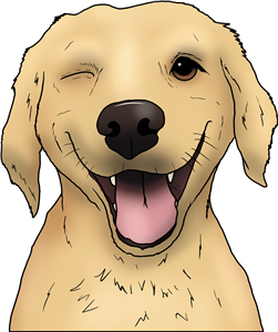 Winking Dog