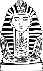 Egyption Pharoah Head