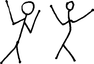 Dancing Stickmen