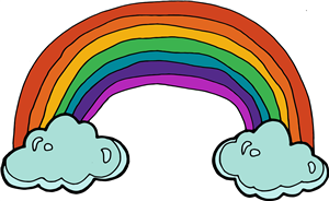 Rainbow & Clouds