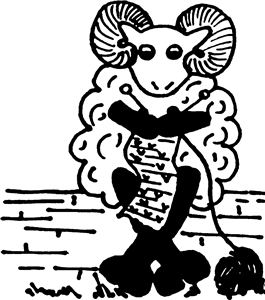 Knitting Sheep