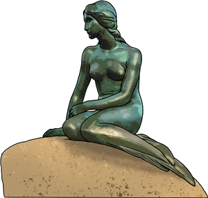 Little Mermaid Statue