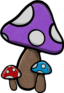 Trio Of Mushrooms