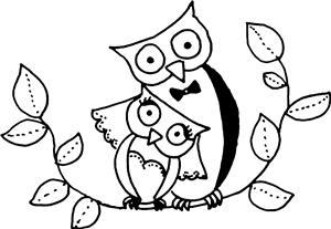 Bride & Groom Owls