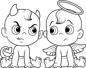 Angel & Devil Babies