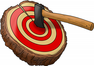 Axe Throwing Target