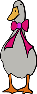 Duck With Bow Tie
