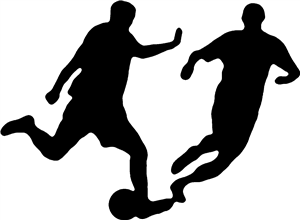Football Players Silhouette