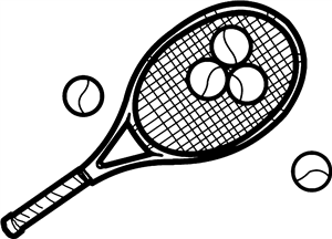 Tennis Racket & Balls