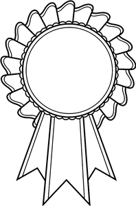 Blank Rosette