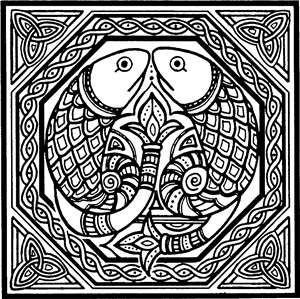 Celtic Fish Motif
