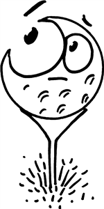 Nervous Golf Ball