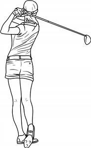 Female Golfer