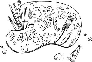 Art Life Paint Pallet