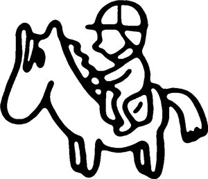 Jockey On Horse