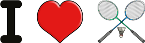 I Love Badminton