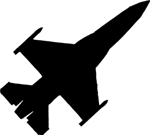 Jet Plane Silhouette