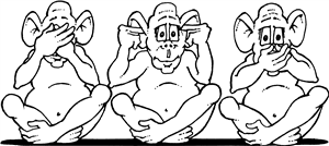 Three Wise Monkeys