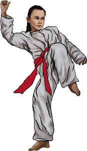 Karate Kick Girl