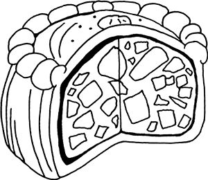 Pork Pie Wedge