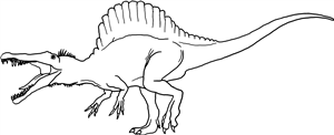 Roaring Spinosaurus