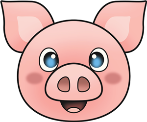 Happy Pig Face