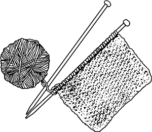 Knitting Needles & Thread