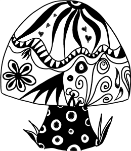 Doodled Toadstool