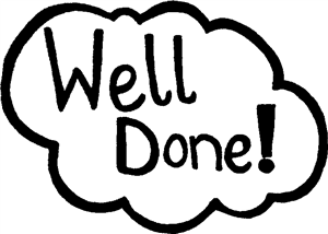Well Done Text