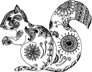 Patterned Squirrel