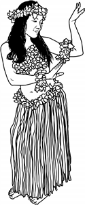 Dancing Hula Girl