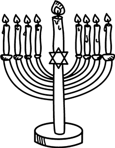 Jewish Menorah