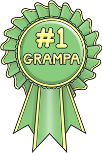#1 Grampa Rosette