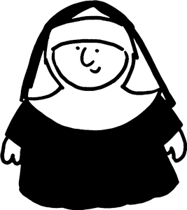 Cute Nun