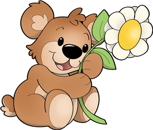 Flower Teddy Bear