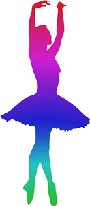Colourful Ballerina