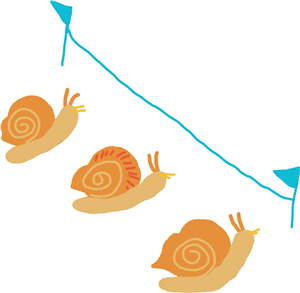 Snails race