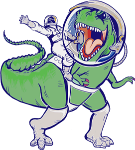 Dinosaur Astronaut