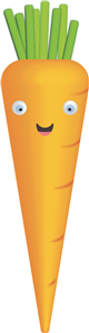 Cute Carrot Face