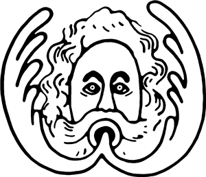 Green Man Face